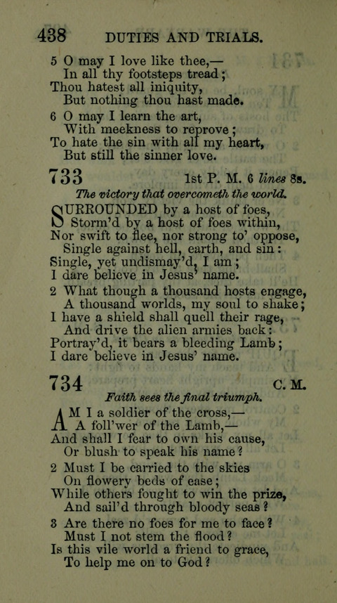 A Collection of Hymns for the use of the African Methodist Episcopal Zion Church in America page 432