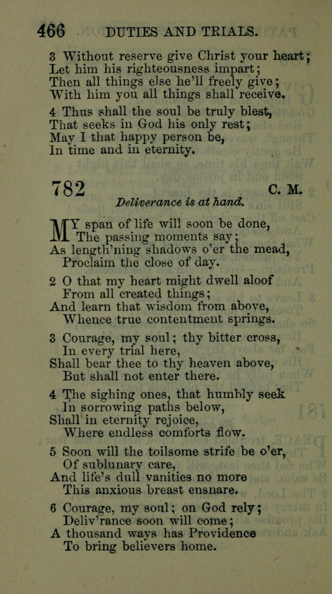 A Collection of Hymns for the use of the African Methodist Episcopal Zion Church in America page 460