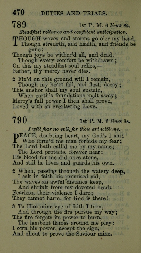 A Collection of Hymns for the use of the African Methodist Episcopal Zion Church in America page 464