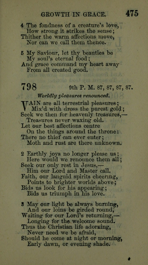 A Collection of Hymns for the use of the African Methodist Episcopal Zion Church in America page 469