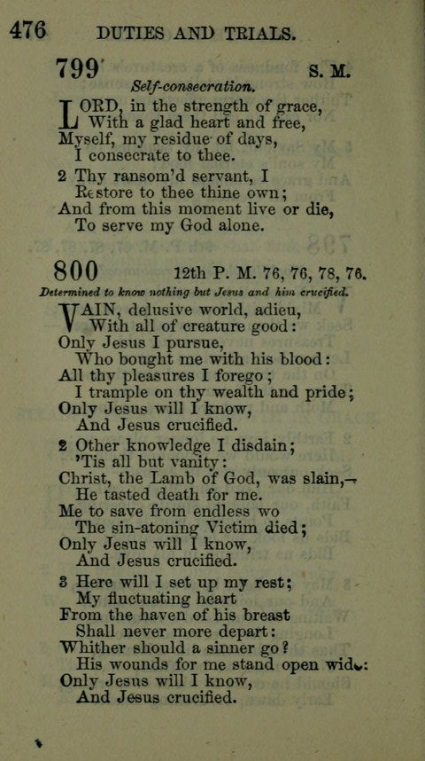 A Collection of Hymns for the use of the African Methodist Episcopal Zion Church in America page 470