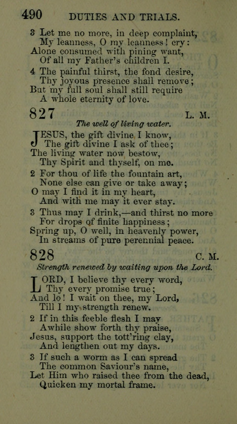 A Collection of Hymns for the use of the African Methodist Episcopal Zion Church in America page 484