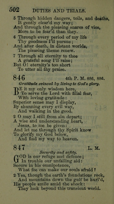 A Collection of Hymns for the use of the African Methodist Episcopal Zion Church in America page 496