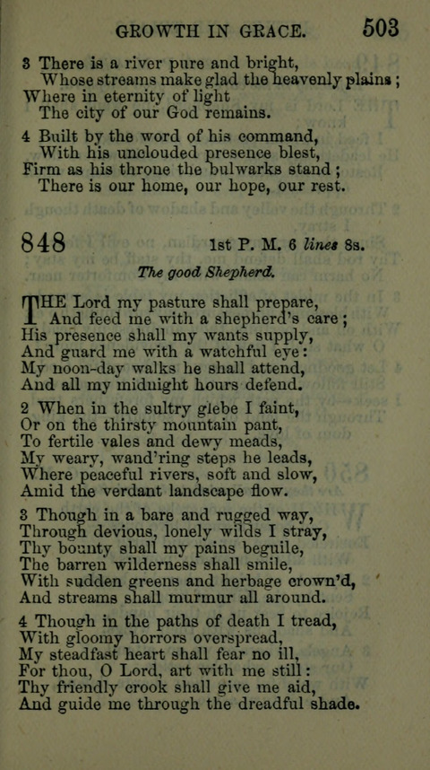 A Collection of Hymns for the use of the African Methodist Episcopal Zion Church in America page 497