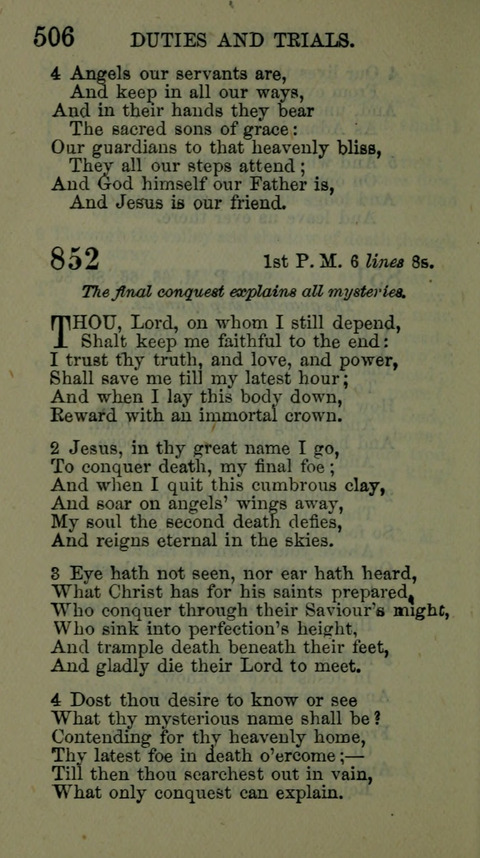 A Collection of Hymns for the use of the African Methodist Episcopal Zion Church in America page 500