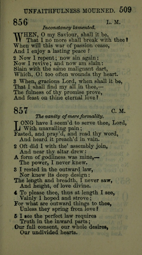 A Collection of Hymns for the use of the African Methodist Episcopal Zion Church in America page 503