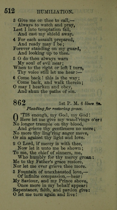 A Collection of Hymns for the use of the African Methodist Episcopal Zion Church in America page 506