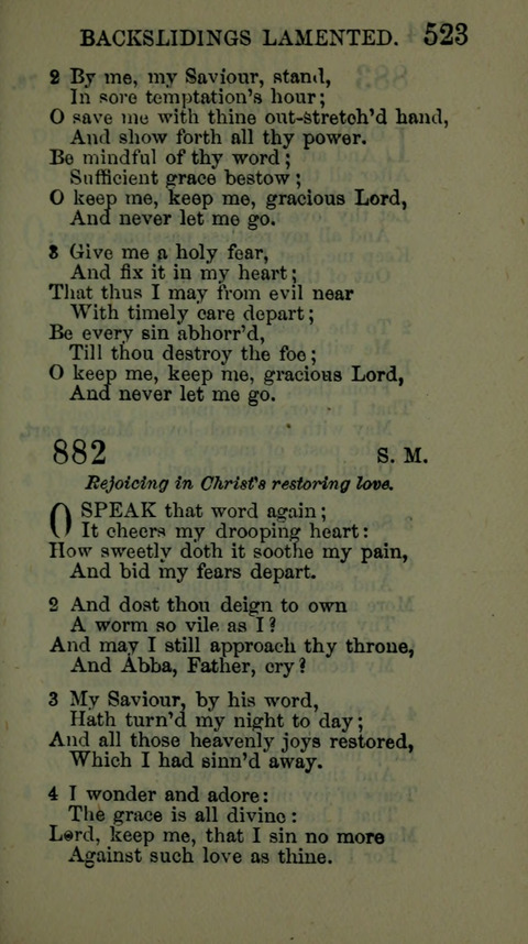 A Collection of Hymns for the use of the African Methodist Episcopal Zion Church in America page 517