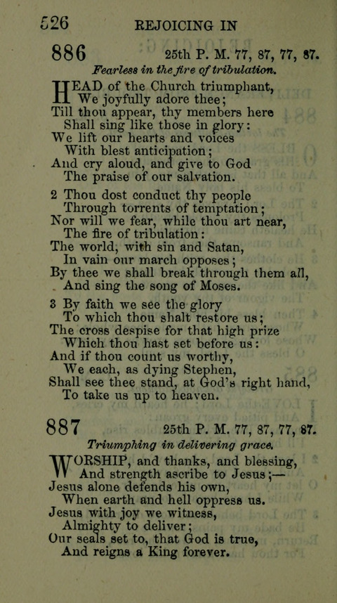 A Collection of Hymns for the use of the African Methodist Episcopal Zion Church in America page 520