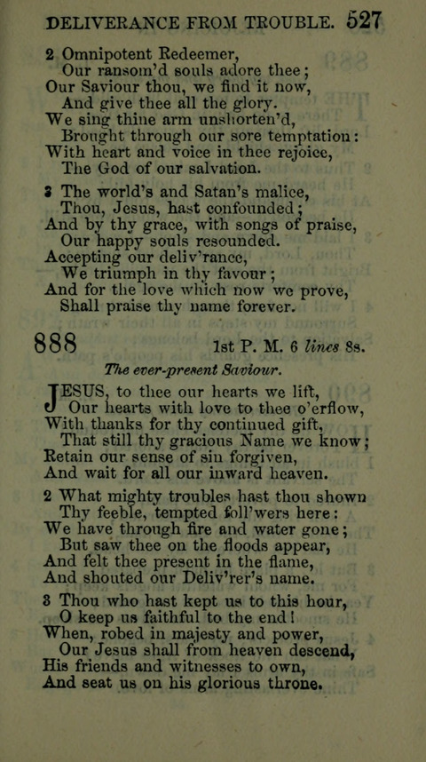 A Collection of Hymns for the use of the African Methodist Episcopal Zion Church in America page 521