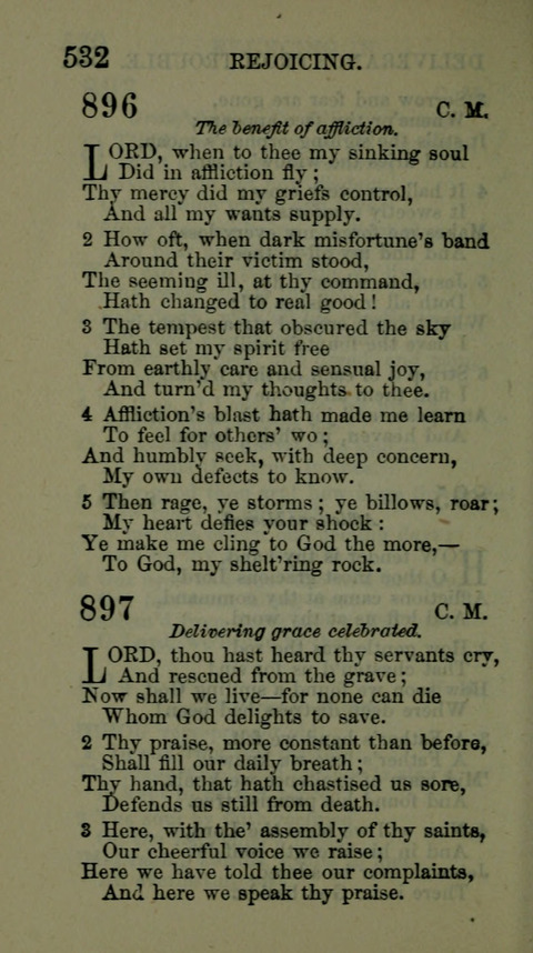 A Collection of Hymns for the use of the African Methodist Episcopal Zion Church in America page 526