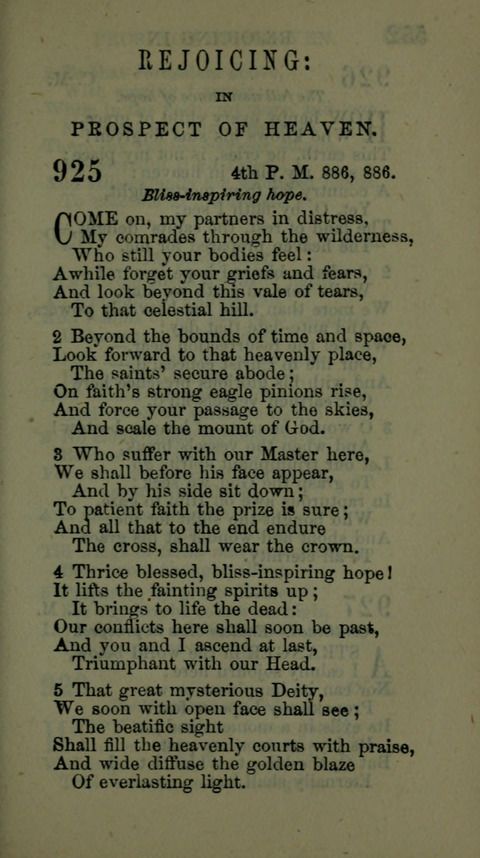 A Collection of Hymns for the use of the African Methodist Episcopal Zion Church in America page 545