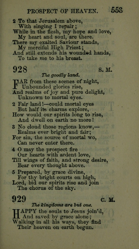 A Collection of Hymns for the use of the African Methodist Episcopal Zion Church in America page 547