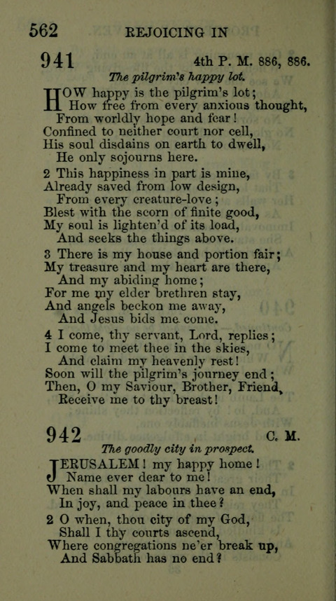 A Collection of Hymns for the use of the African Methodist Episcopal Zion Church in America page 556