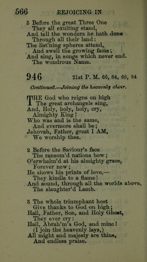 A Collection of Hymns for the use of the African Methodist Episcopal Zion Church in America page 560