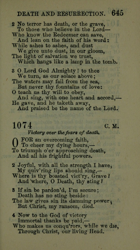 A Collection of Hymns for the use of the African Methodist Episcopal Zion Church in America page 639