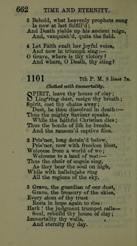 A Collection of Hymns for the use of the African Methodist Episcopal Zion Church in America page 656