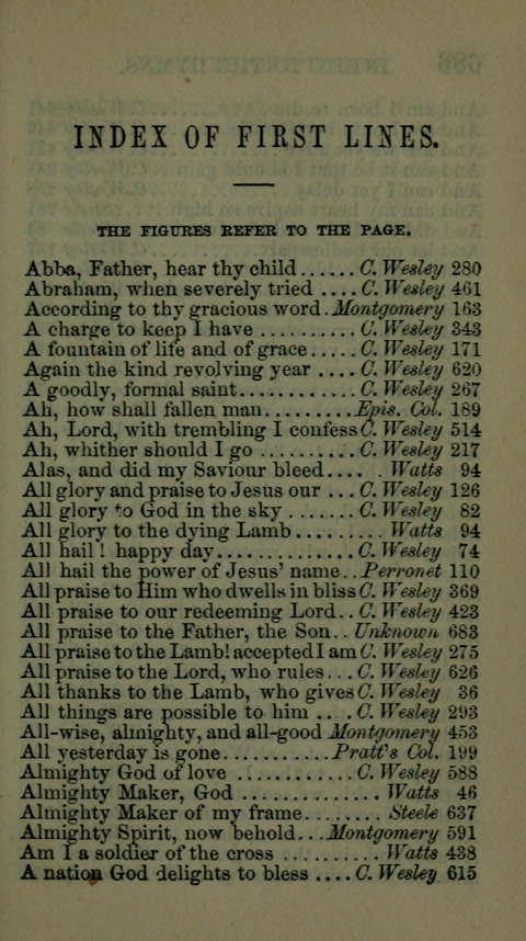 A Collection of Hymns for the use of the African Methodist Episcopal Zion Church in America page 679