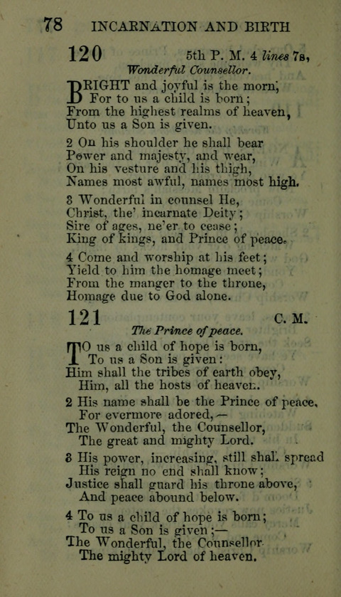 A Collection of Hymns for the use of the African Methodist Episcopal Zion Church in America page 72