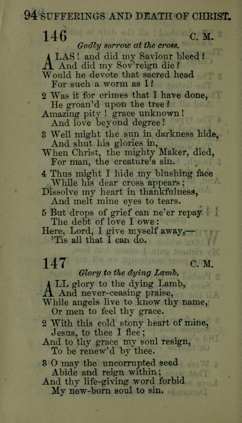 A Collection of Hymns for the use of the African Methodist Episcopal Zion Church in America page 88