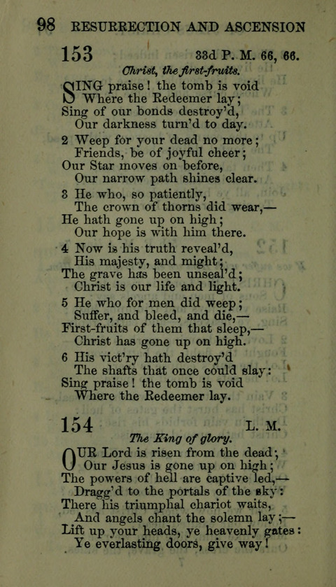 A Collection of Hymns for the use of the African Methodist Episcopal Zion Church in America page 92