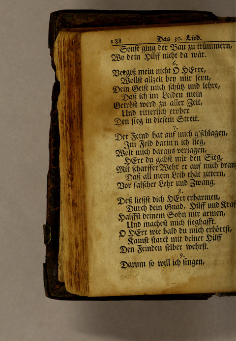 Ausbund, das ist: etliche schöne christliche lieder, wie sie in dem Gefängnüs zu Bassau in dem Schloss on den Schweitzer-Brüdern, und von andern rechtgläubigen Christen hin und her gedichtet worden page 190