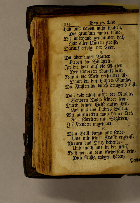 Ausbund, das ist: etliche schöne christliche lieder, wie sie in dem Gefängnüs zu Bassau in dem Schloss on den Schweitzer-Brüdern, und von andern rechtgläubigen Christen hin und her gedichtet worden page 216