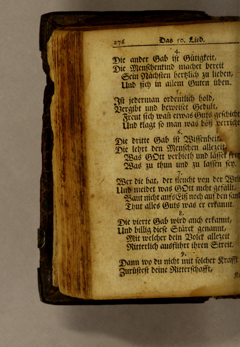 Ausbund, das ist: etliche schöne christliche lieder, wie sie in dem Gefängnüs zu Bassau in dem Schloss on den Schweitzer-Brüdern, und von andern rechtgläubigen Christen hin und her gedichtet worden page 278