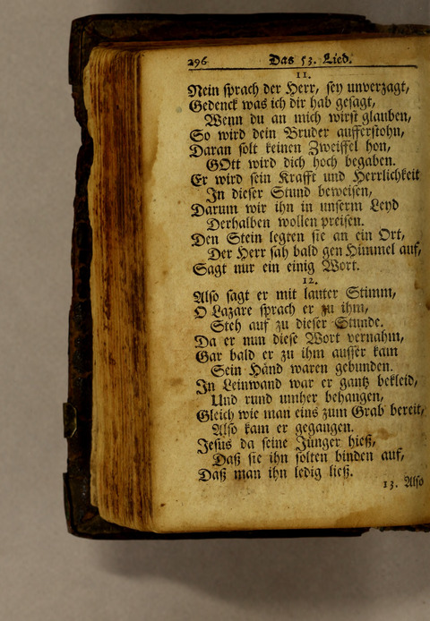 Ausbund, das ist: etliche schöne christliche lieder, wie sie in dem Gefängnüs zu Bassau in dem Schloss on den Schweitzer-Brüdern, und von andern rechtgläubigen Christen hin und her gedichtet worden page 298