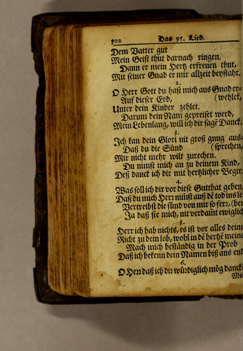 Ausbund, das ist: etliche schöne christliche lieder, wie sie in dem Gefängnüs zu Bassau in dem Schloss on den Schweitzer-Brüdern, und von andern rechtgläubigen Christen hin und her gedichtet worden page 504