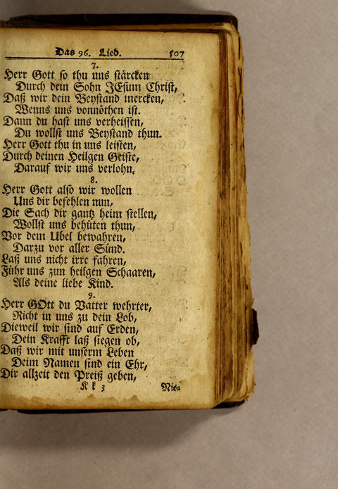 Ausbund, das ist: etliche schöne christliche lieder, wie sie in dem Gefängnüs zu Bassau in dem Schloss on den Schweitzer-Brüdern, und von andern rechtgläubigen Christen hin und her gedichtet worden page 509