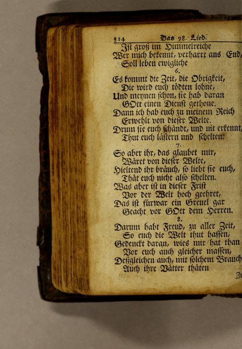 Ausbund, das ist: etliche schöne christliche lieder, wie sie in dem Gefängnüs zu Bassau in dem Schloss on den Schweitzer-Brüdern, und von andern rechtgläubigen Christen hin und her gedichtet worden page 516