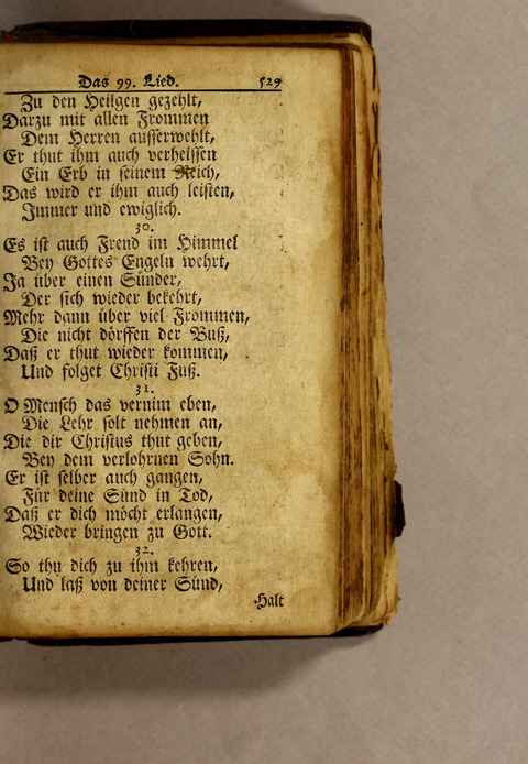 Ausbund, das ist: etliche schöne christliche lieder, wie sie in dem Gefängnüs zu Bassau in dem Schloss on den Schweitzer-Brüdern, und von andern rechtgläubigen Christen hin und her gedichtet worden page 531