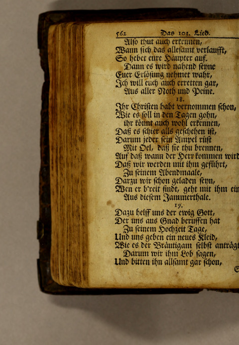 Ausbund, das ist: etliche schöne christliche lieder, wie sie in dem Gefängnüs zu Bassau in dem Schloss on den Schweitzer-Brüdern, und von andern rechtgläubigen Christen hin und her gedichtet worden page 564