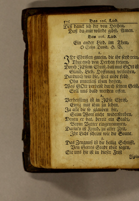 Ausbund, das ist: etliche schöne christliche lieder, wie sie in dem Gefängnüs zu Bassau in dem Schloss on den Schweitzer-Brüdern, und von andern rechtgläubigen Christen hin und her gedichtet worden page 578