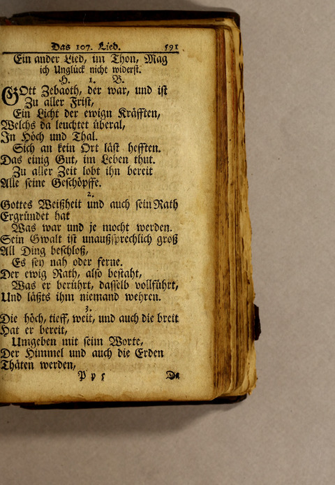 Ausbund, das ist: etliche schöne christliche lieder, wie sie in dem Gefängnüs zu Bassau in dem Schloss on den Schweitzer-Brüdern, und von andern rechtgläubigen Christen hin und her gedichtet worden page 593