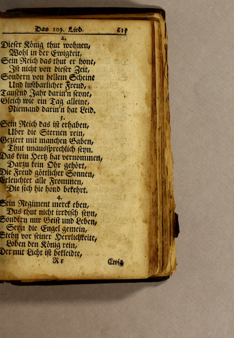 Ausbund, das ist: etliche schöne christliche lieder, wie sie in dem Gefängnüs zu Bassau in dem Schloss on den Schweitzer-Brüdern, und von andern rechtgläubigen Christen hin und her gedichtet worden page 617