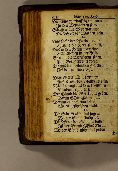 Ausbund, das ist: etliche schöne christliche lieder, wie sie in dem Gefängnüs zu Bassau in dem Schloss on den Schweitzer-Brüdern, und von andern rechtgläubigen Christen hin und her gedichtet worden page 630