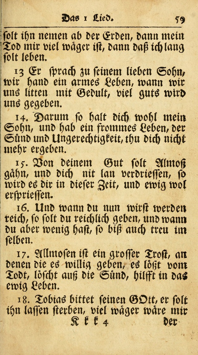 Ausbund, das ist Etliche Schöne Christliche Lieder wie sie in dem Gefängnüss zu Bassau in dem Schloß von den Schweitzer-Brüdern, und von anderen rechtgläubigen Christen hin und her gedichtet worden... page 881