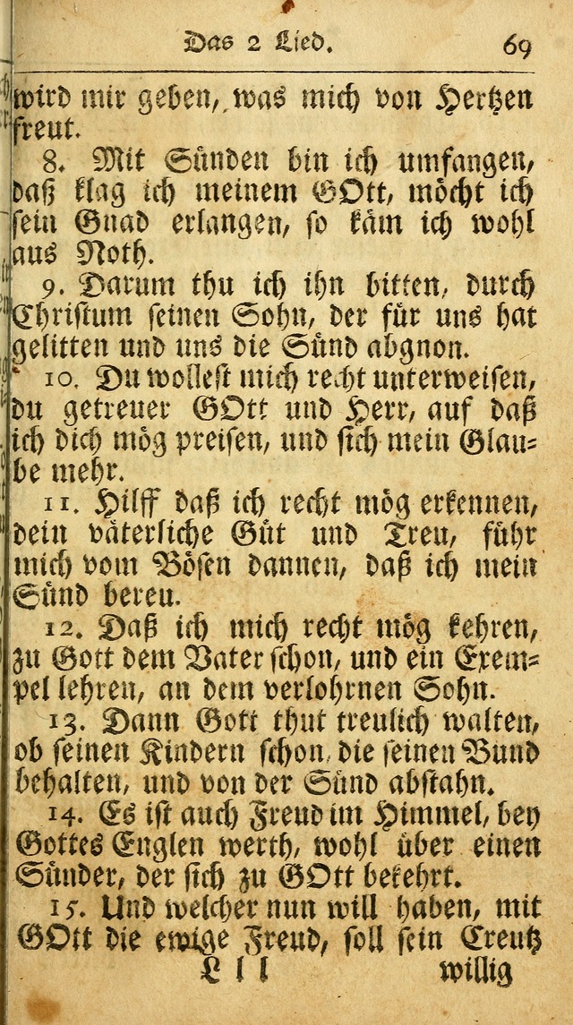 Ausbund, das ist Etliche Schöne Christliche Lieder wie sie in dem Gefängnüss zu Bassau in dem Schloß von den Schweitzer-Brüdern, und von anderen rechtgläubigen Christen hin und her gedichtet worden... page 891