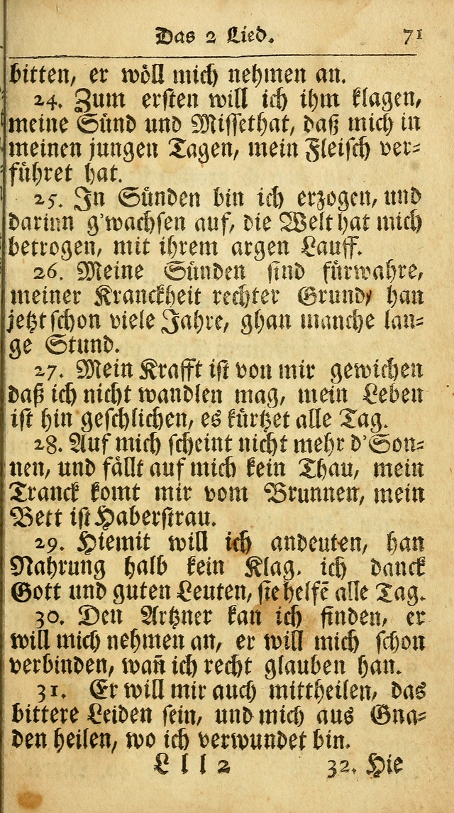 Ausbund, das ist Etliche Schöne Christliche Lieder wie sie in dem Gefängnüss zu Bassau in dem Schloß von den Schweitzer-Brüdern, und von anderen rechtgläubigen Christen hin und her gedichtet worden... page 893