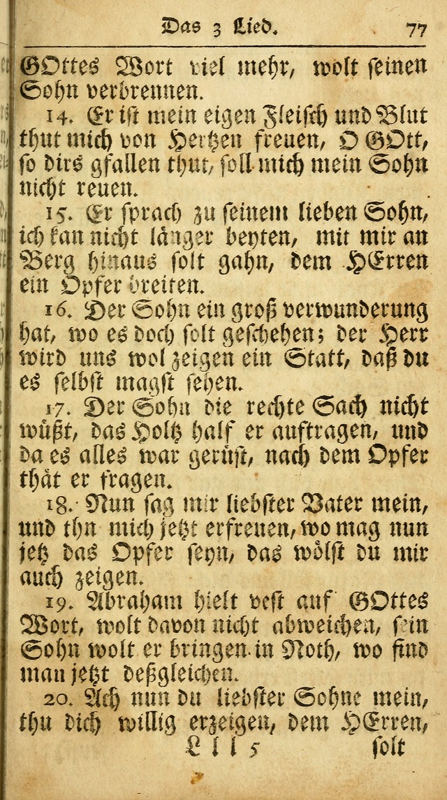 Ausbund, das ist Etliche Schöne Christliche Lieder wie sie in dem Gefängnüss zu Bassau in dem Schloß von den Schweitzer-Brüdern, und von anderen rechtgläubigen Christen hin und her gedichtet worden... page 899