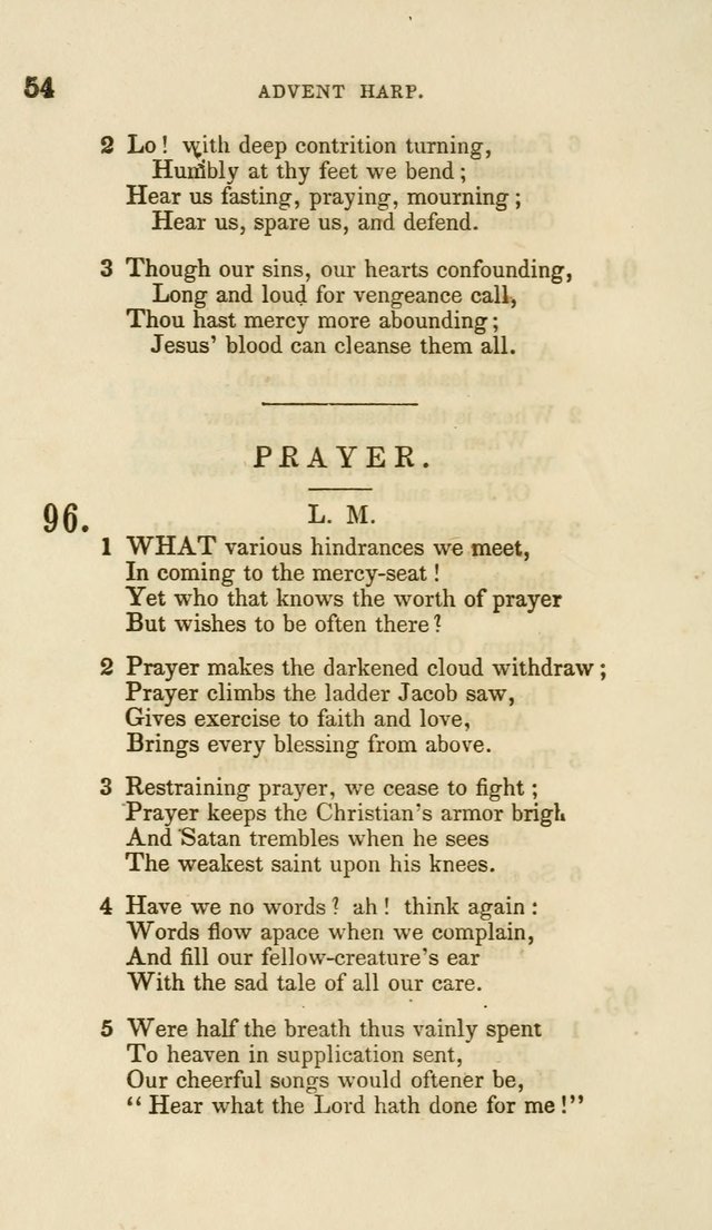 The Advent Harp; designed for believers in the speedy coming of Christ page 63