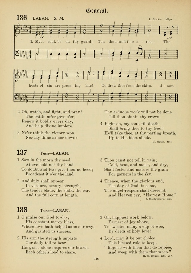 The Academic Hymnal page 117