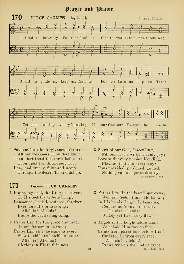 The Academic Hymnal page 136