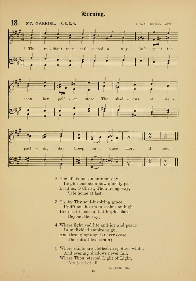 The Academic Hymnal page 16