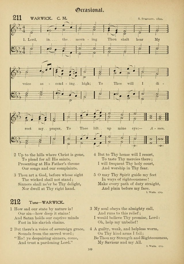 The Academic Hymnal page 161