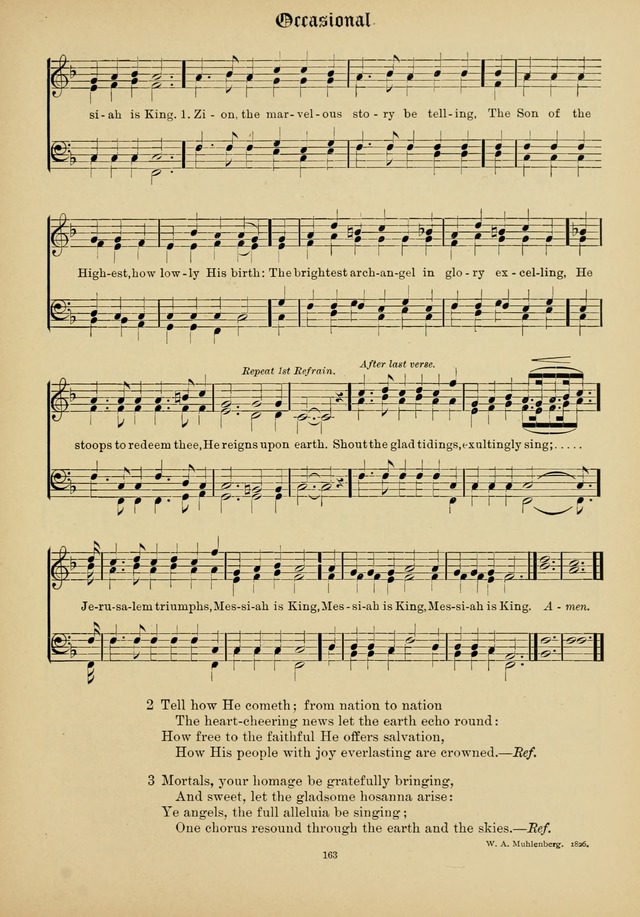 The Academic Hymnal page 164