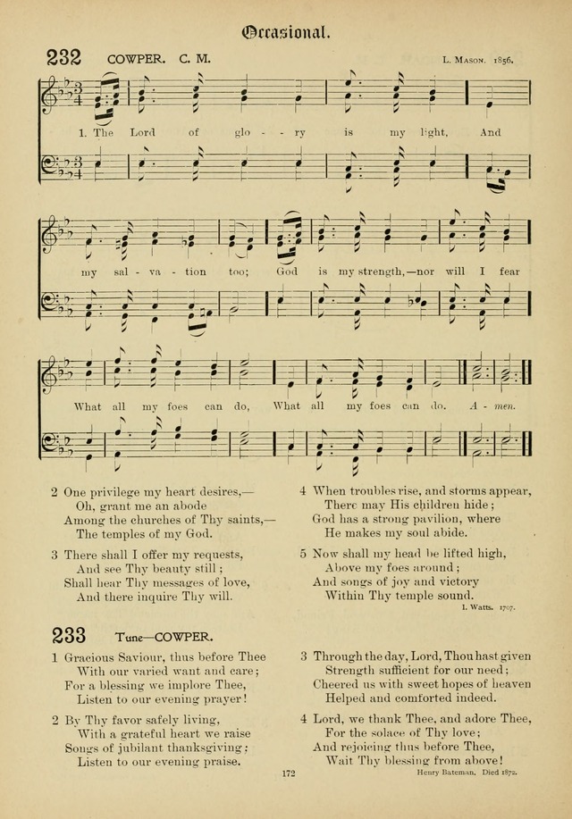 The Academic Hymnal page 173