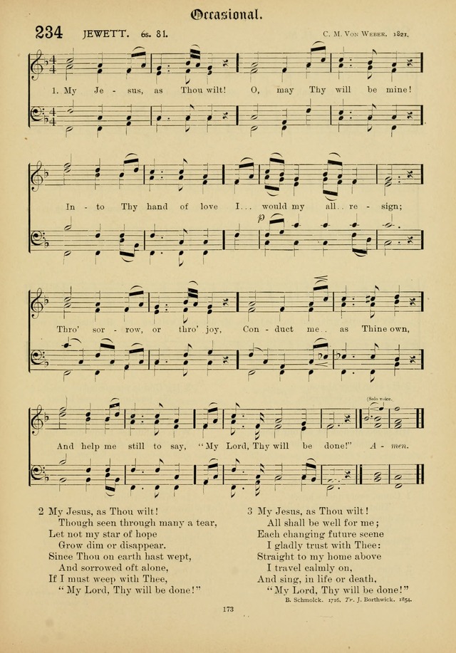 The Academic Hymnal page 174